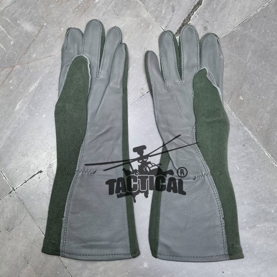 ถุงมือนักบิน ผ้า Nomex