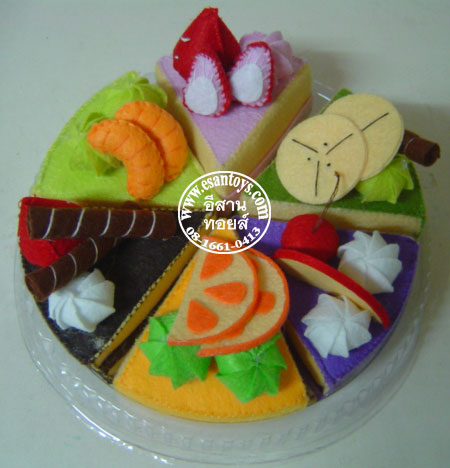 ขนมเค้กผ้า