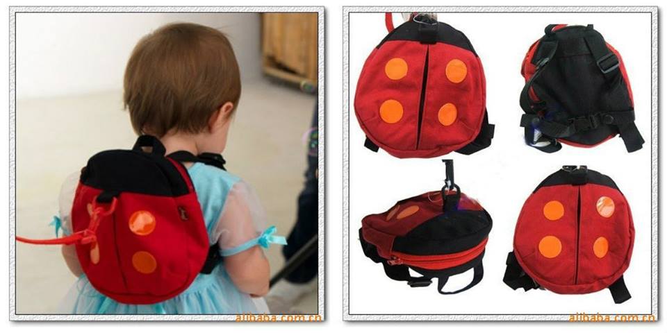 เป้จูงเด็กกันหลงลายเต่าทอง