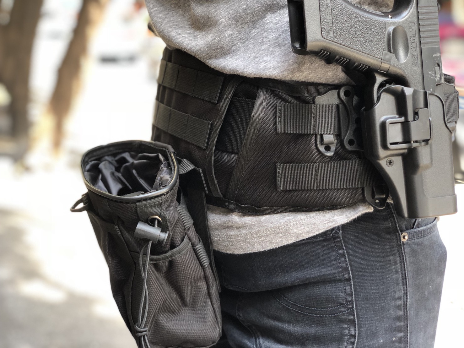 เข็มขัดบุนวม ใส่อุปกรณ์