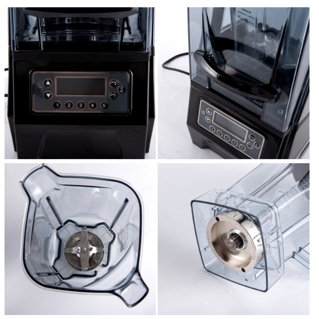 เครื่องปั่นน้ำผลไม้รุ่นฝาครอบลดเสียง 1800W. รหัส 2107 (สินค้ามือหนึ่งไม่มีประกัน)