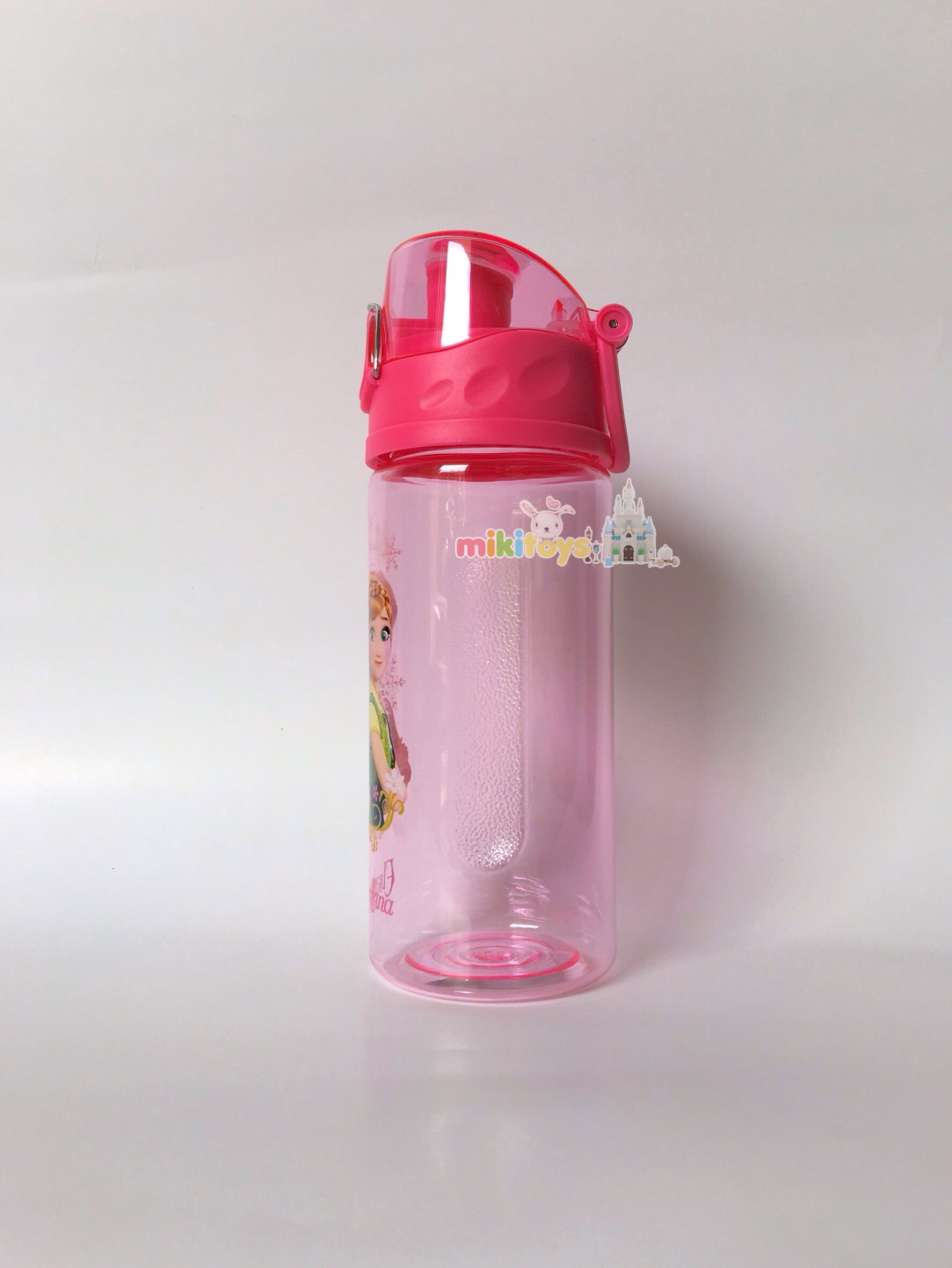 กระติกน้ำเด็ก โฟรเซ่น FROZEN Fever PINK รุ่นยกดื่ม สีชมพูใสๆ *BPA Freeปลอดภัยค่ะ