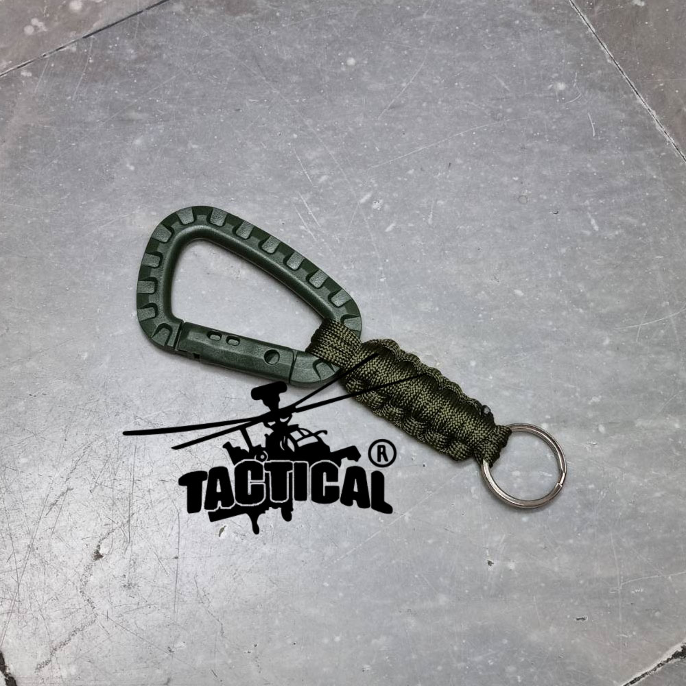 (รวม) พวงกุญแจเชือก Carabiner Tactical Link