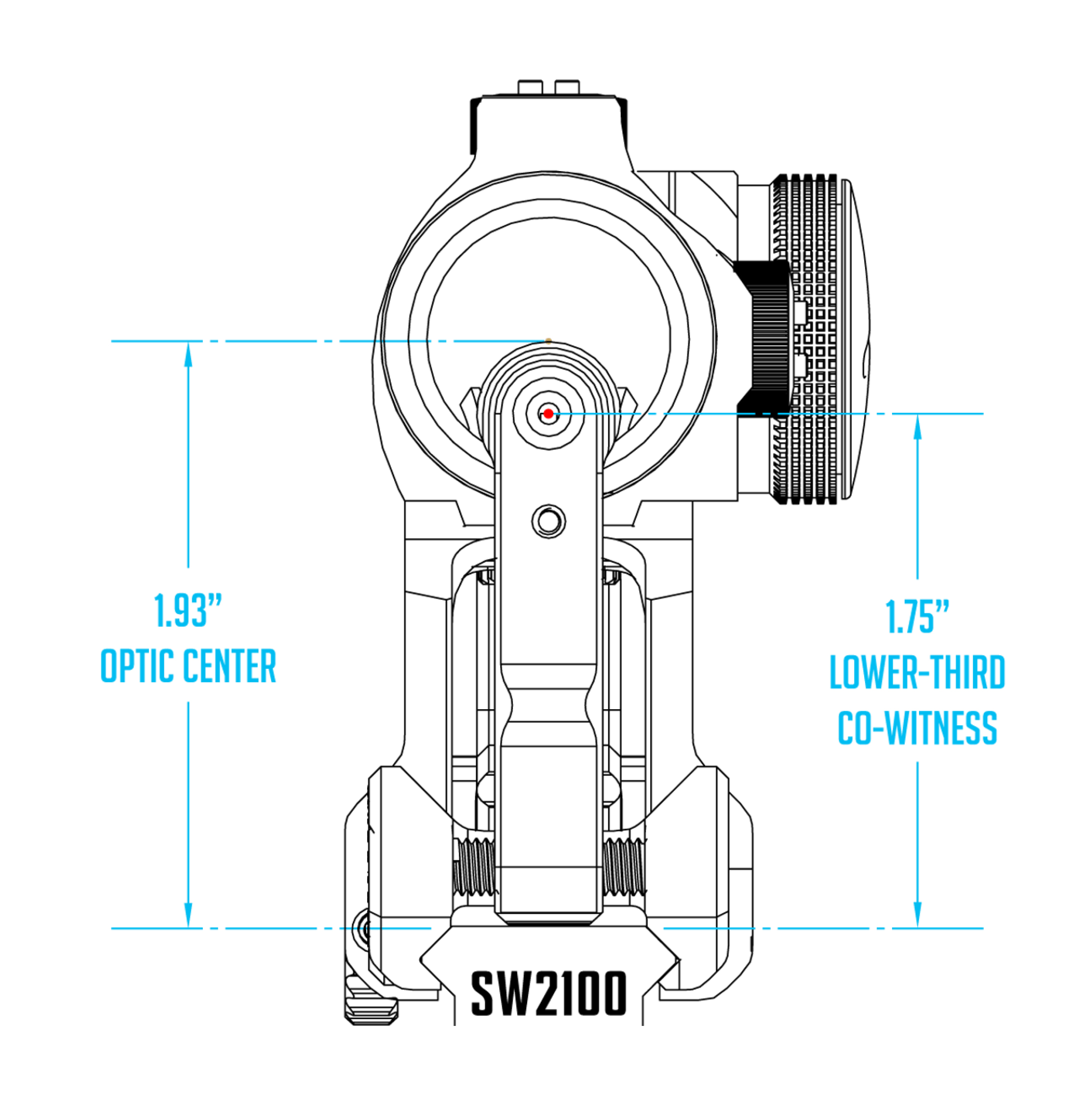 ศูนย์หน้า-หลัง พับได้ Scalarworks PEAK/02