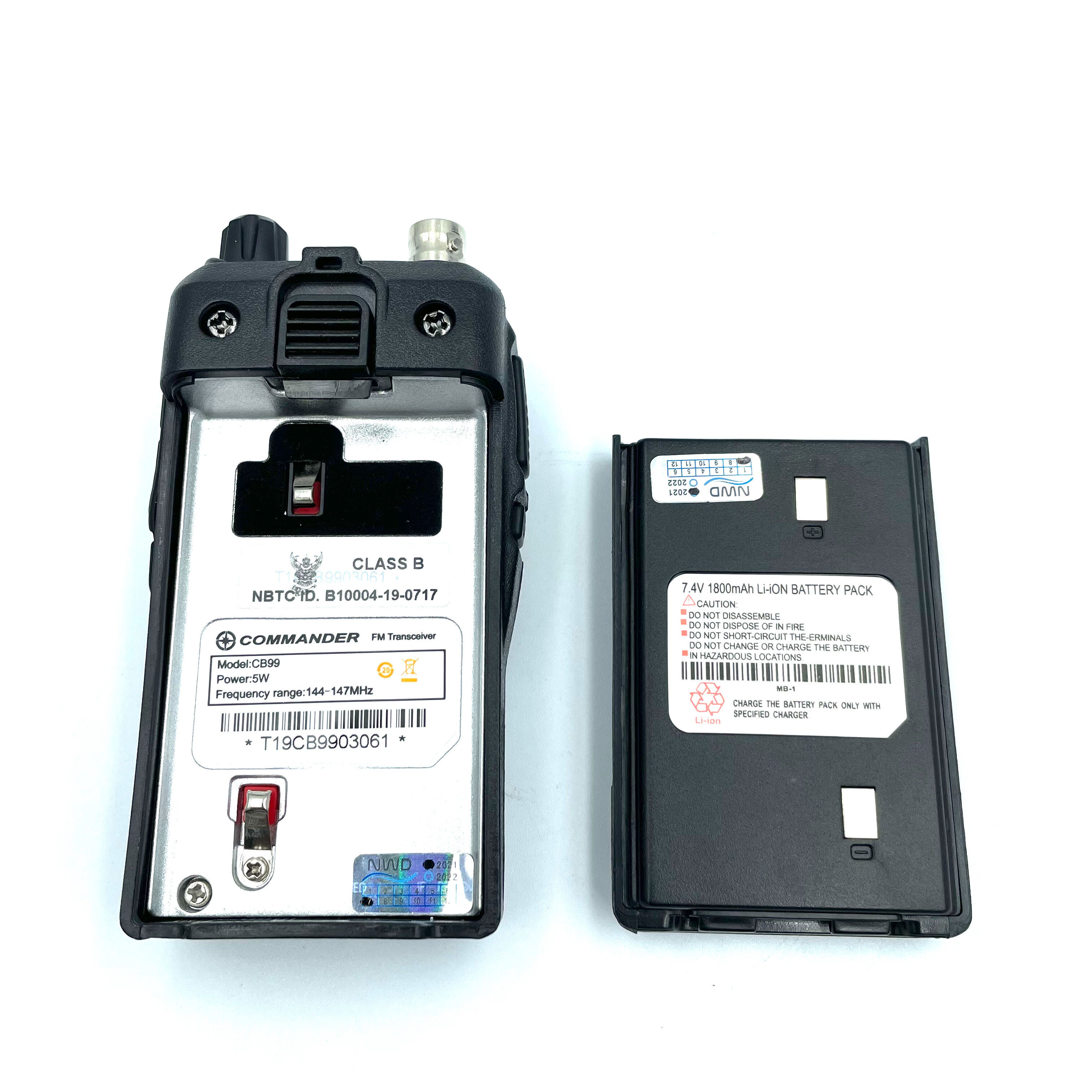 วิทยุ Commander รุ่น CB99 สีดำ