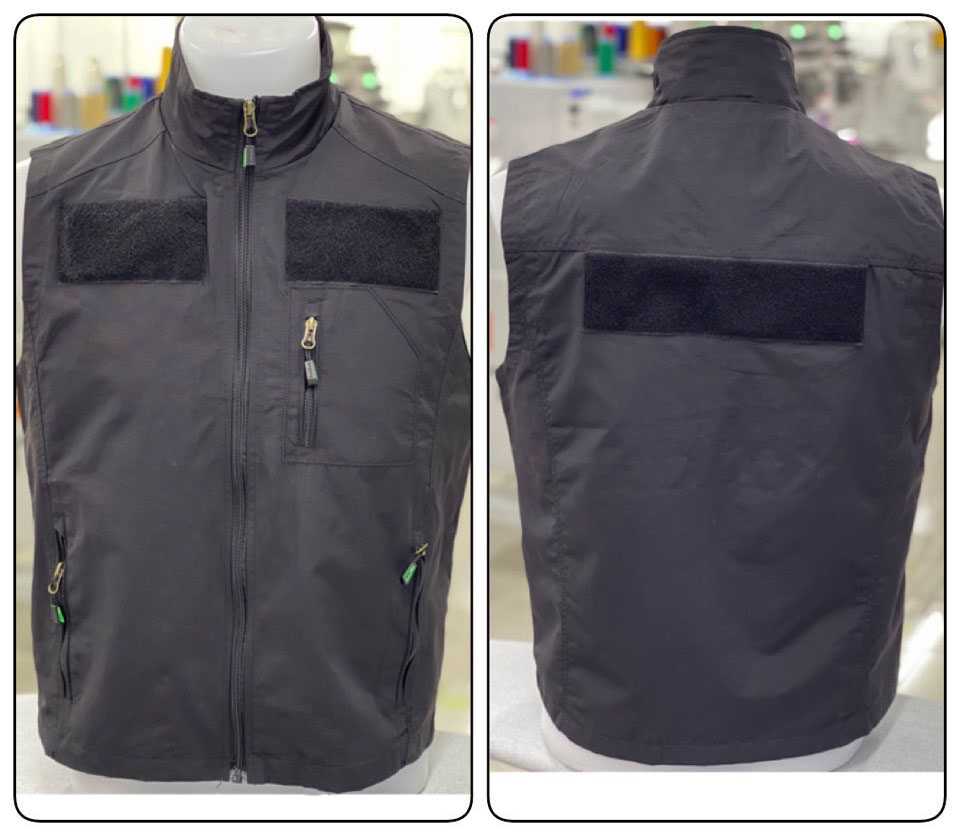 เสื้อกั๊กหน่วยงานราชการ กระเป๋าล้วง ตีนตุ๊กแก (3 สี)