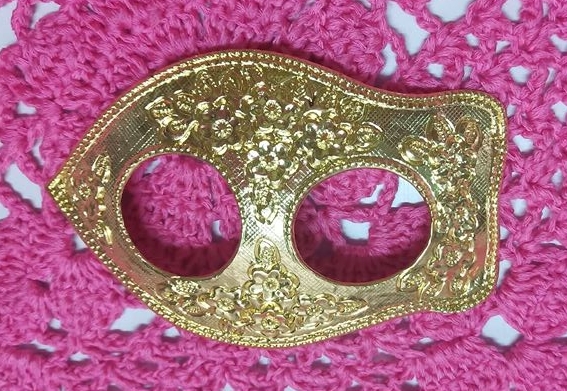 หัวรัดซิ่น โลหะตอกลาย สีทอง Aluminum Buckle Engraved Gold color