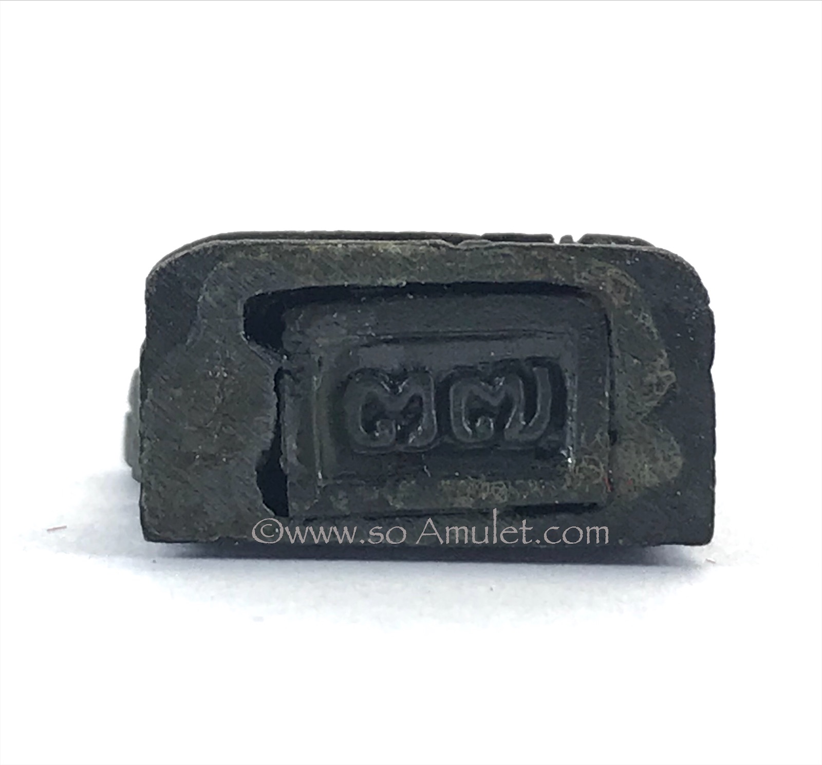 เหรียญหล่อกริ่งรูปเหมือน หลวงปู่คร่ำ วัดวังหว้า รุ่นสร้างเจดีย์ ปี 2537 พร้อมกล่องเดิม