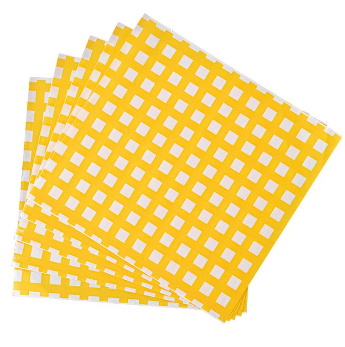 กระดาษห่ออาหาร (แพ็ค 50 ชิ้น) Food Grade