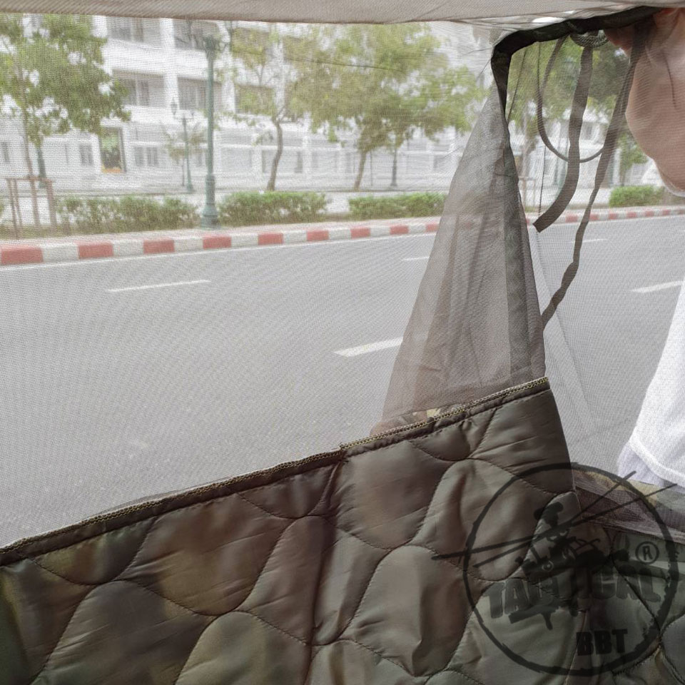 เปลมุ้ง มีหลังคา (หมอน) งานดี