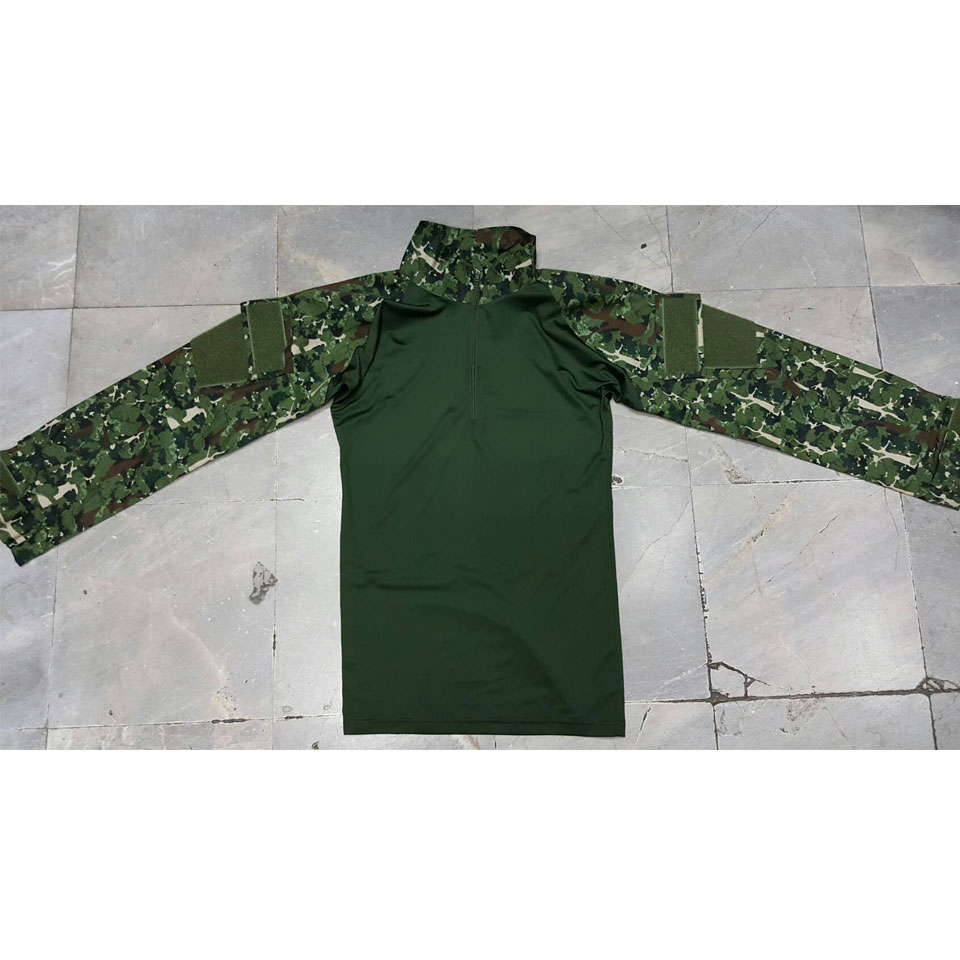 เสื้อ Combat Shirt พรางป่าไม้ (ลายใหม่)