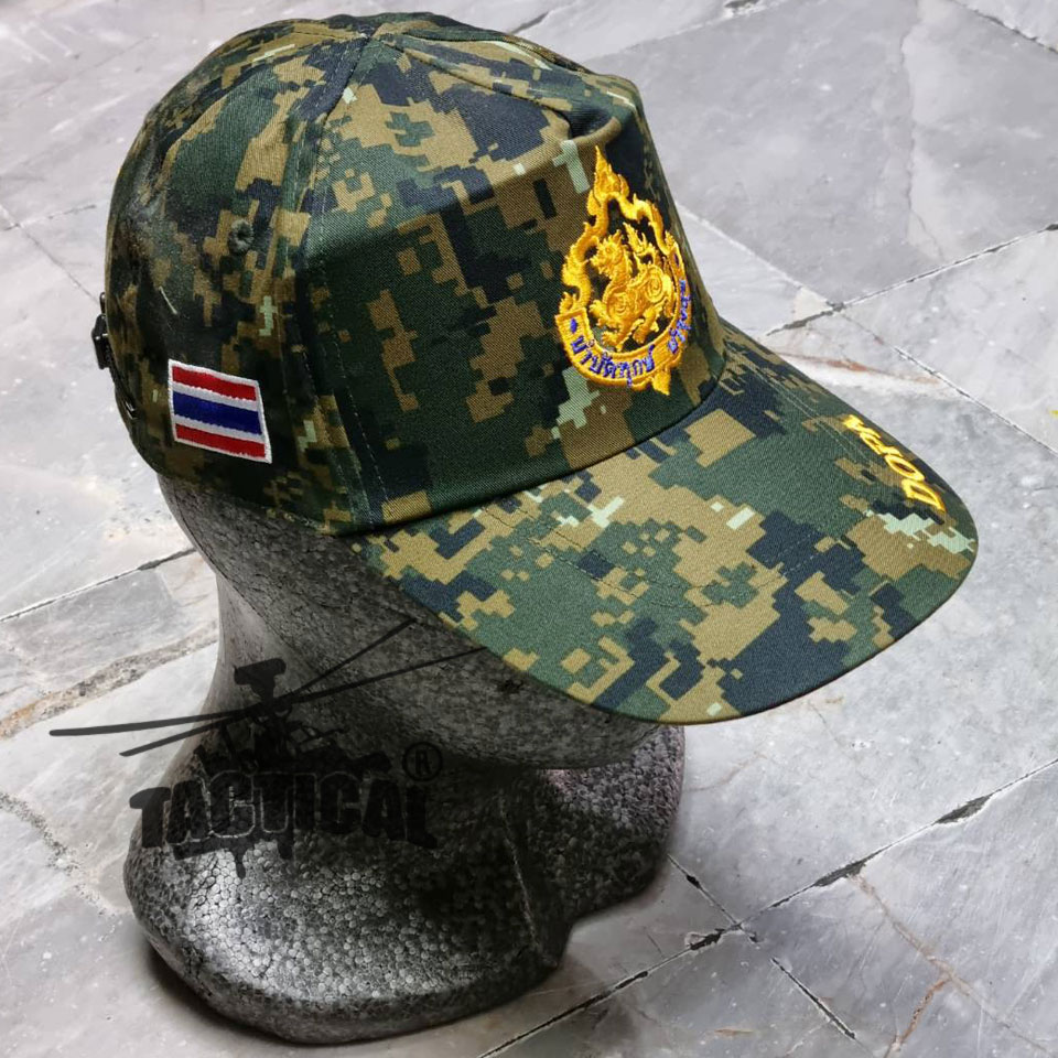 หมวกแก๊ป ดต.อส. กรมการปกครอง ระเบียบใหม่ ซิปหลัง