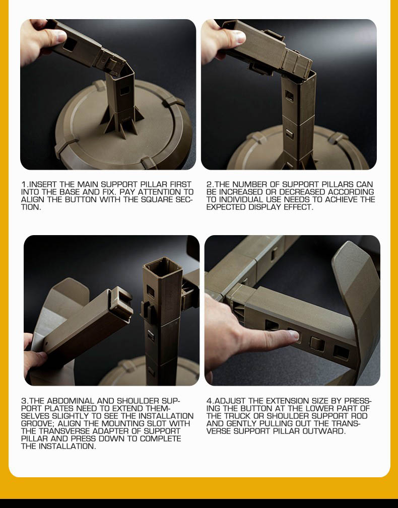 ชุดขาตั้งโชว์ Wosport (หมวก/เสื้อเกราะ/เข็มขัด)