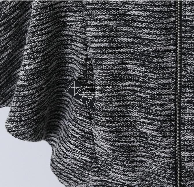 PreOrderไซส์ใหญ่ - เสื้อกันหนาวแฟชั่น ไซส์ใหญ่ คนอ้วน ไหมพรมหนา มีHood เหมาะกับอากาศบ้านเรา สีดำ