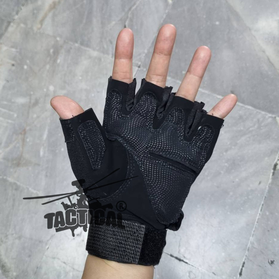 ถุงมือครึ่งนิ้ว OK สนับนิ่ม (3 สี)