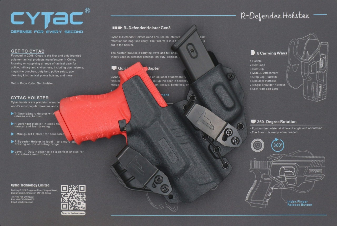 (ของแท้) ซองพกใน Cytac K-Master รุ่น G19/G17 (Gen 1-5)