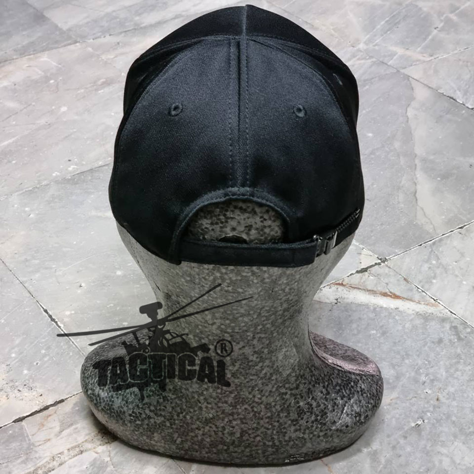 หมวกแก๊ป ซิปหลัง อปพร. ดำ เมตตากล้าหาญ 1 ช่อ / 2 ช่อ