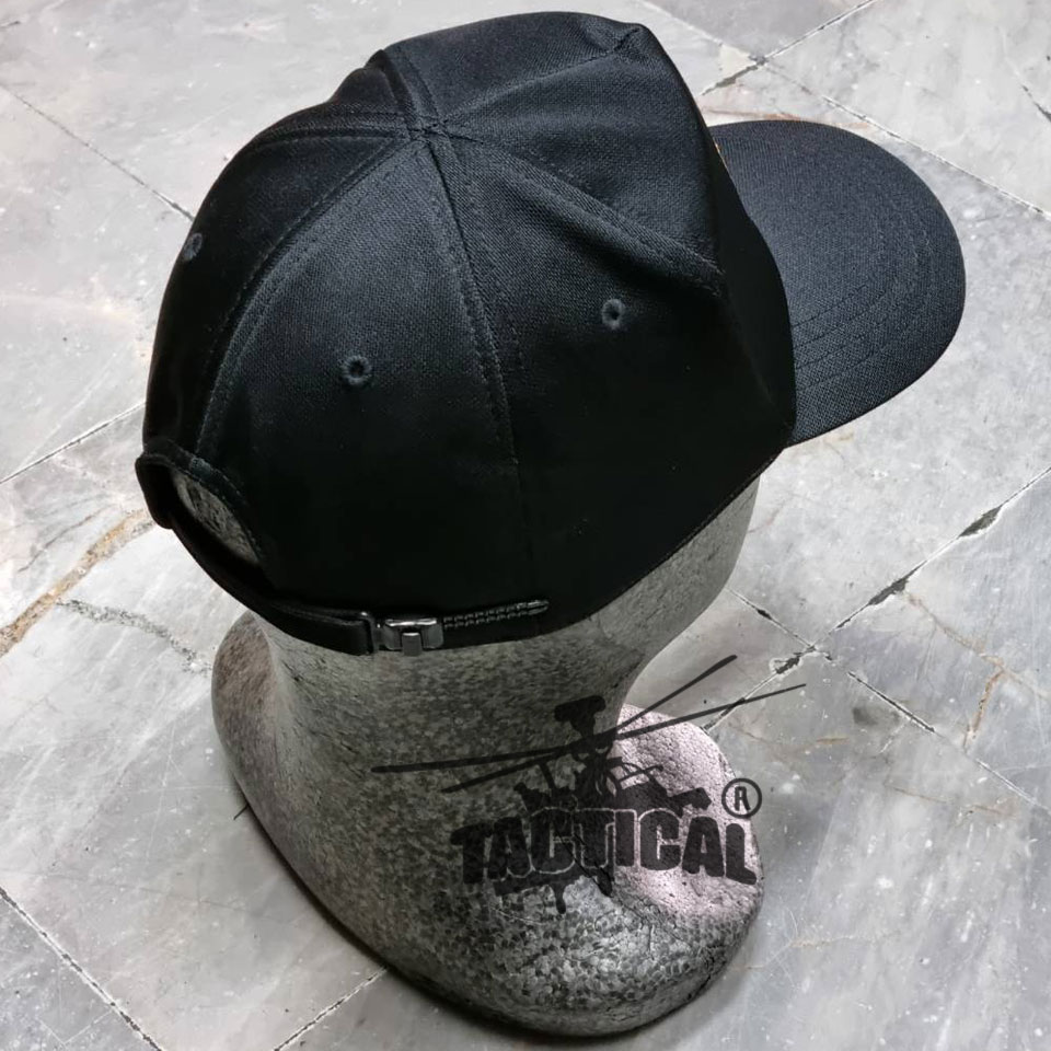 หมวกแก๊ป พิชิตผองภัย ดำ ซิปหลัง