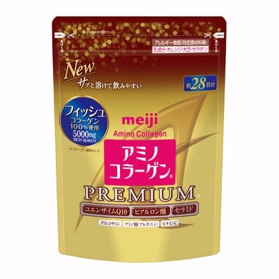 Meiji Amino Collagen Premium เมจิ อะมิโนคอลลาเจน พรีเมียม ทานได้ 28วัน
