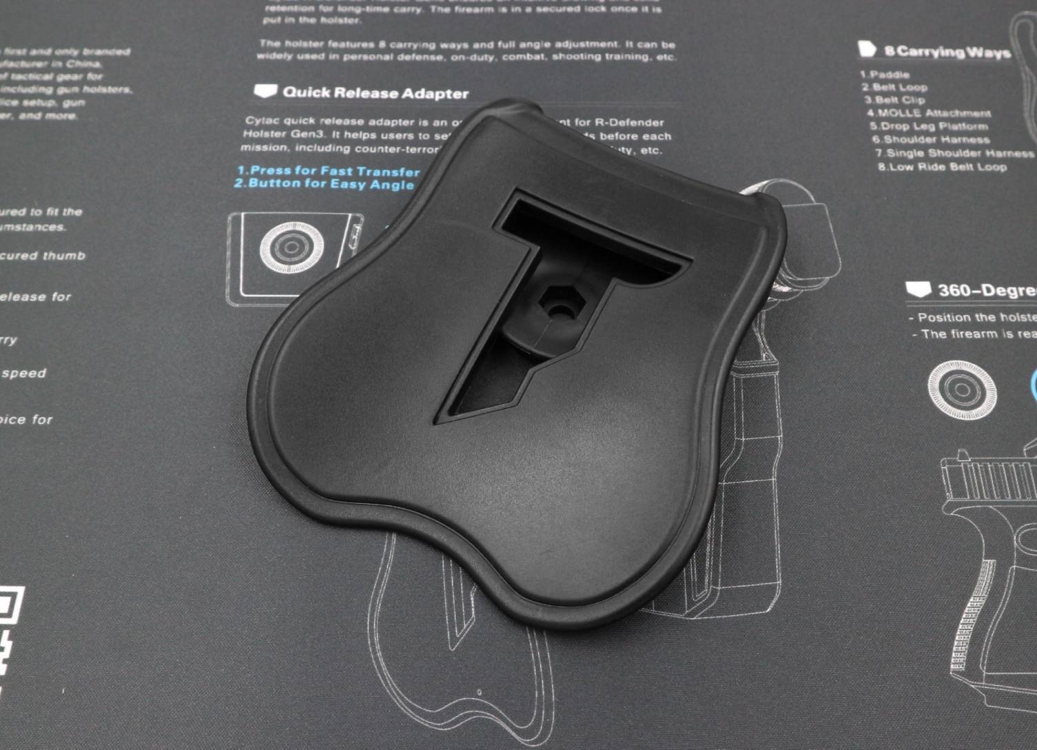 เพลทเหน็บเข็มขัด ยี่ห้อ Cytac ติดกับซองปืน อื่นๆ