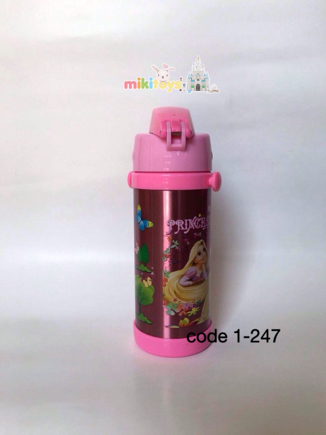 กระติกน้ำเก็บอุณหภูมิ Princess เจ้าหญิง สีชมพูหวานเจี๊ยบบบ 👸🏻ขนาด350ml.