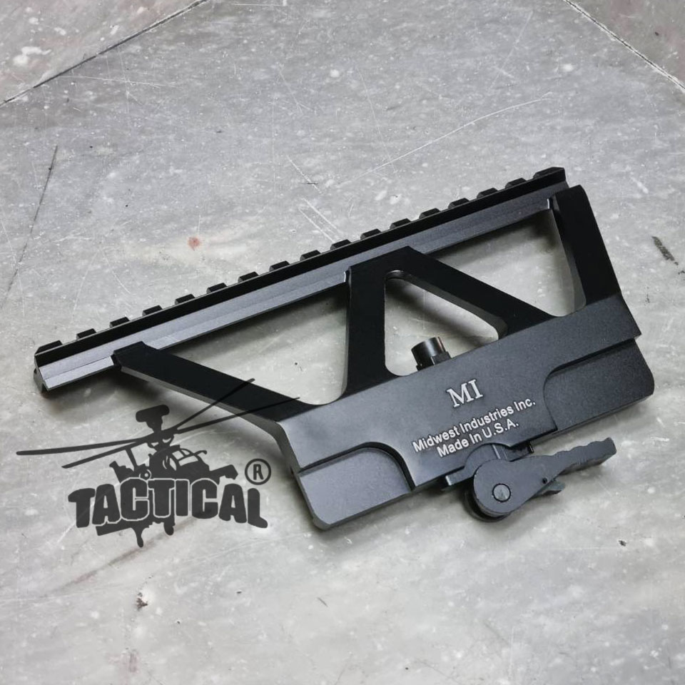 รางเสริมปลดไว AK47 (ฟันปลา) ยึดด้านข้างบอดี้