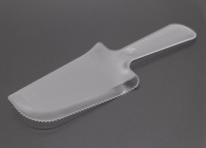 ที่ตัดเค้ก-ตักเค้ก ใส แพ็ค 50 ชิ้น (แพ็คแยกชิ้นทุกชิ้น)