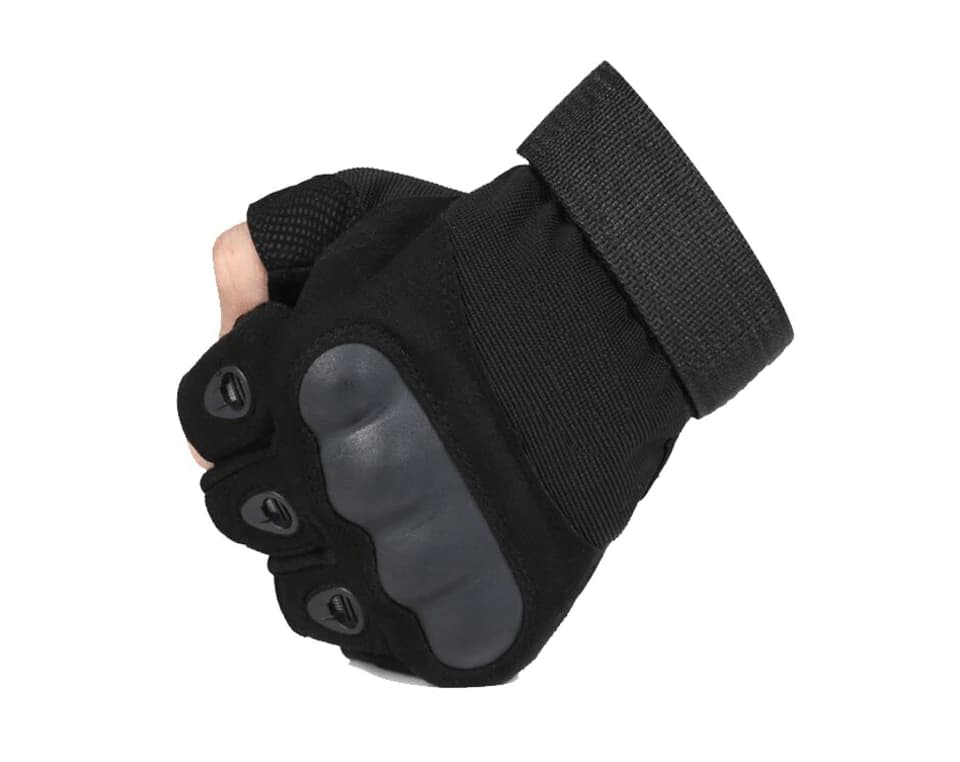 ถุงมือสนับแข็ง ครึ่งนิ้ว Bogie.1