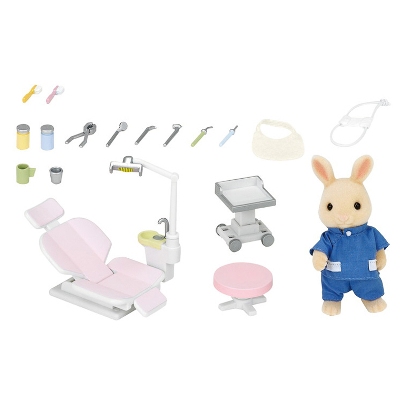 Sylvanian Families Country Dentist Set 2817 ครอบครัวซิลวาเนียน แฟมิลี่ ชุดหมอฟัน