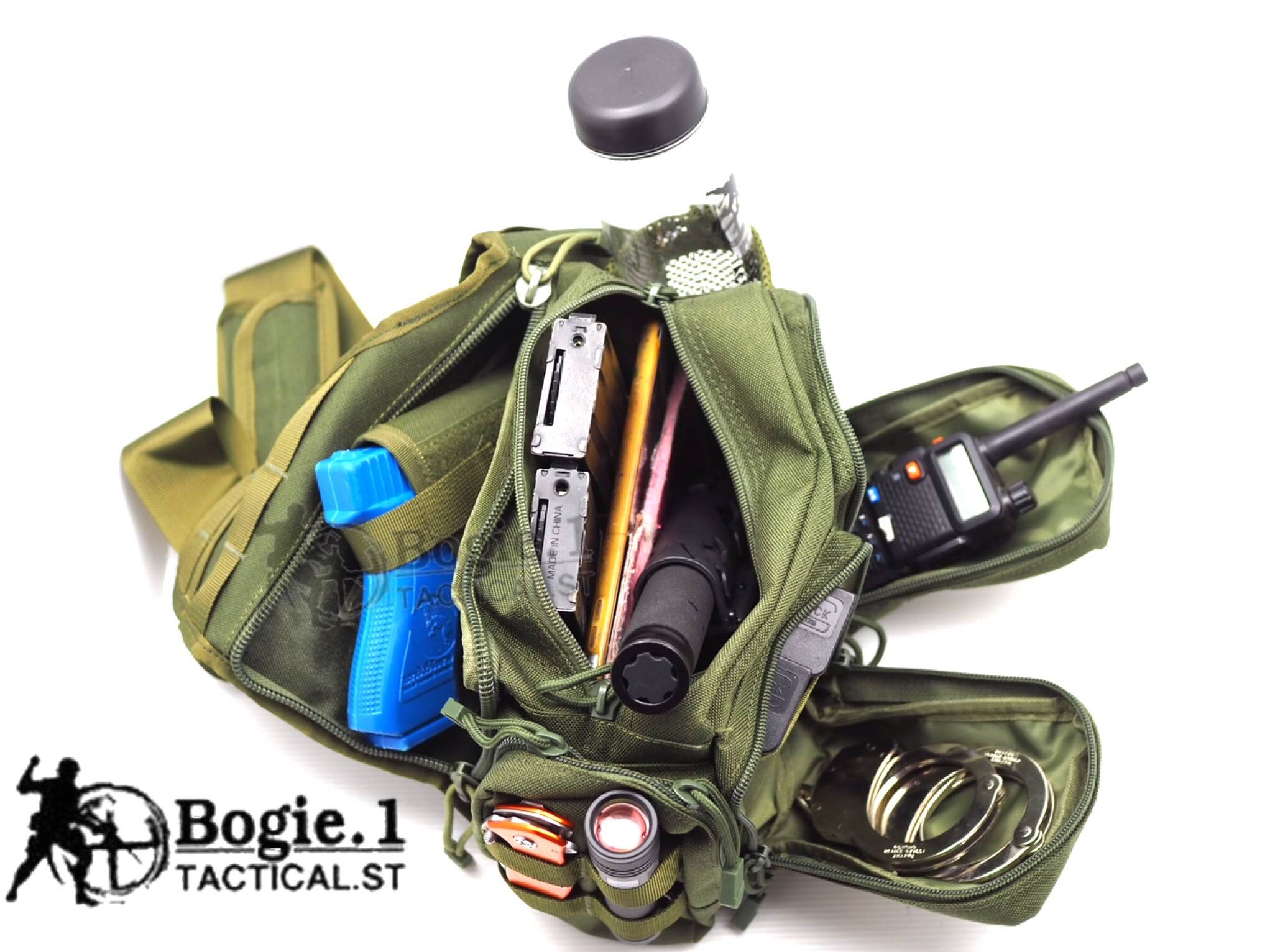 กระเป๋าสะพายไหล่ กป.หน้า 2 ใบ ผ้า Cordura