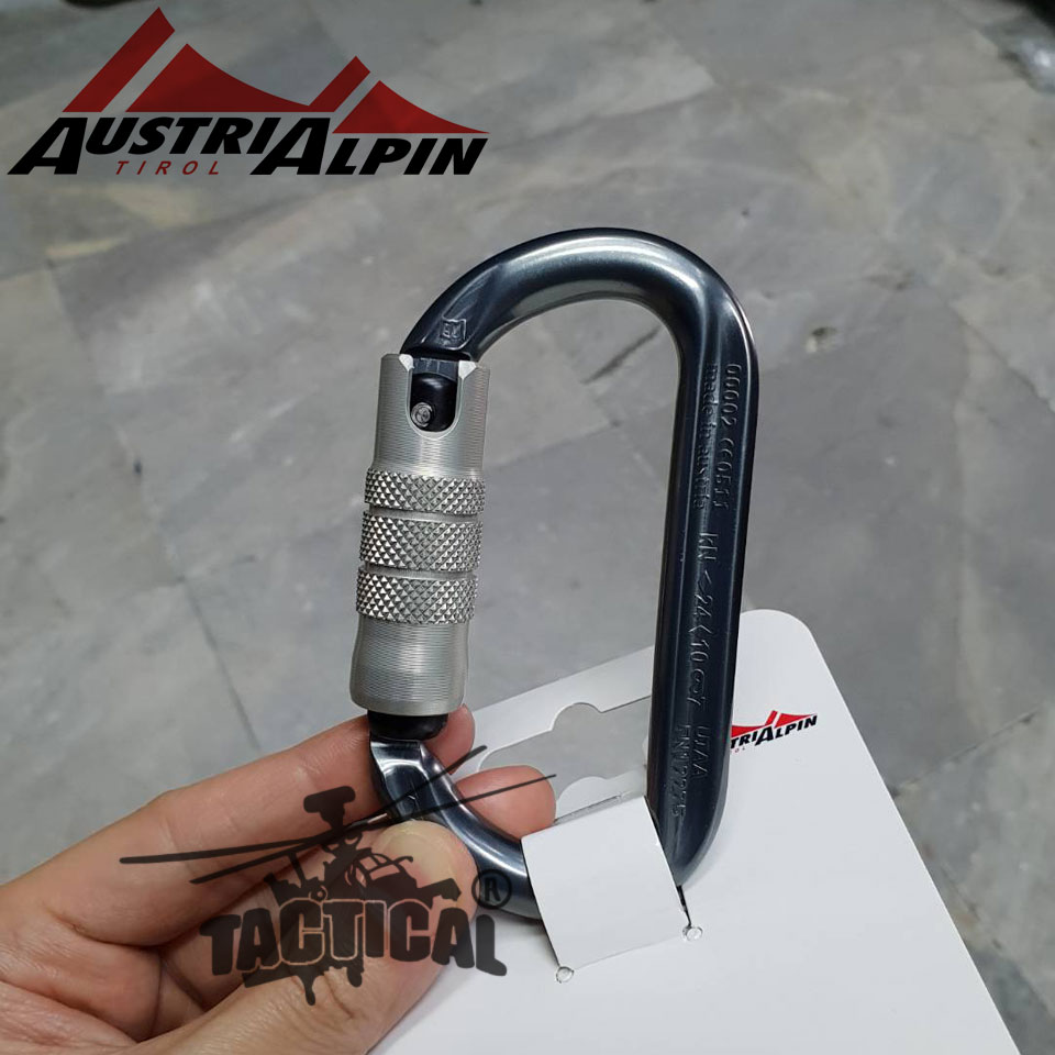 AustriAlpin Accessory Carabiner – OVALO ID 3 Way Autolock