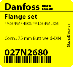 Flange set Code 027N2680
