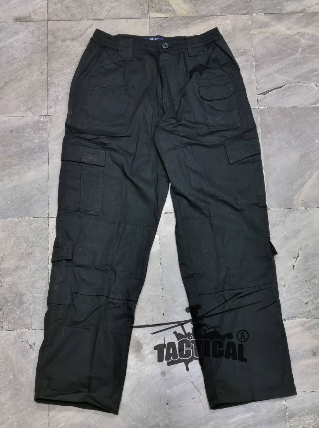 ชุดเวส Delta 4 กระเป๋า (กรมท่า / ดำ)