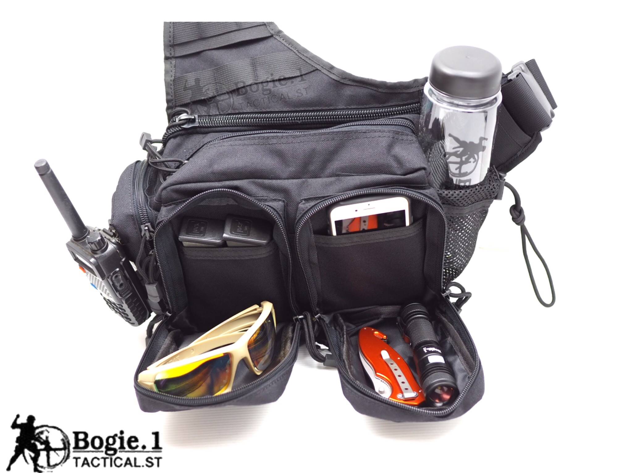 กระเป๋าสะพายไหล่ กป.หน้า 2 ใบ ผ้า Cordura