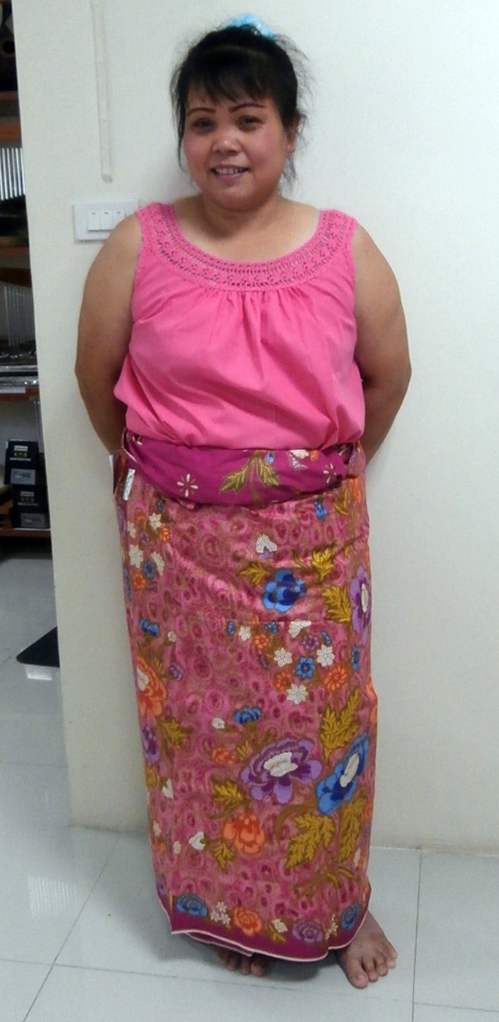 เสื้อคอกระเช้า-โครเชต์ใหญ่ L