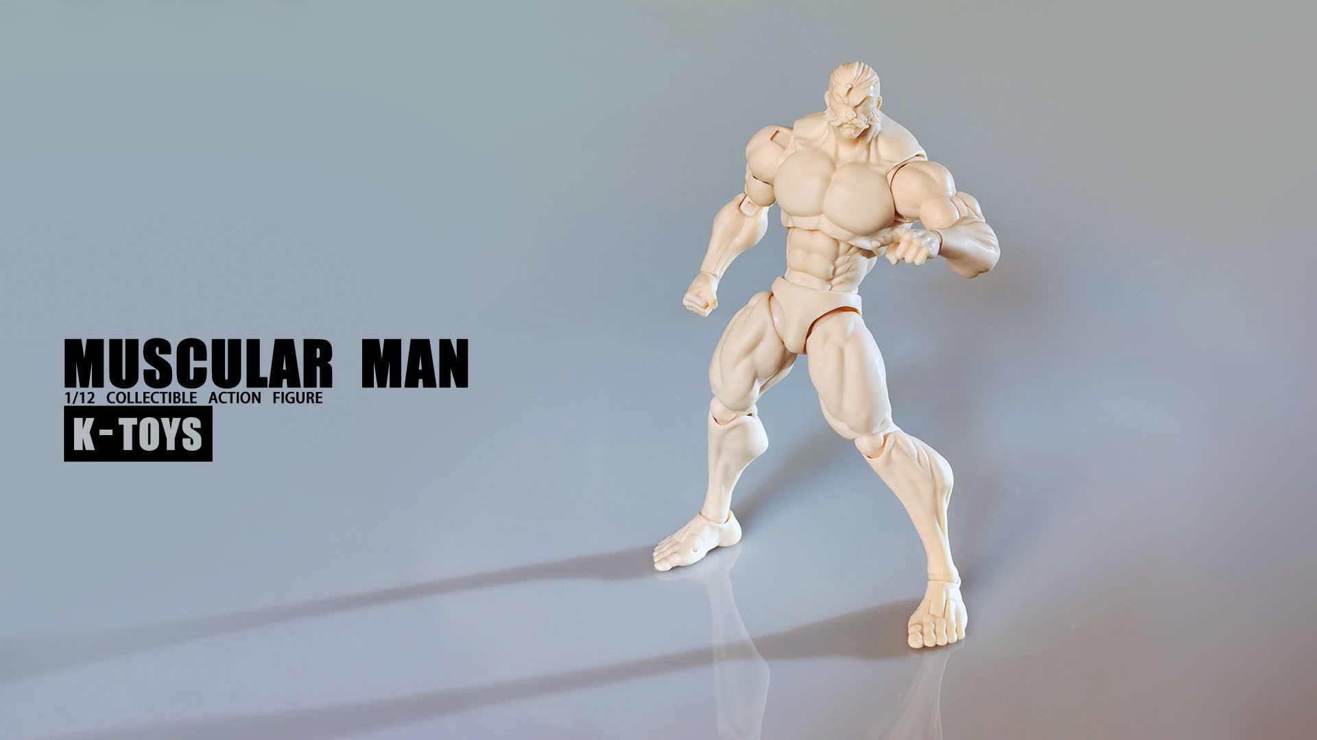 โมเดลดัดท่า Muscle Man