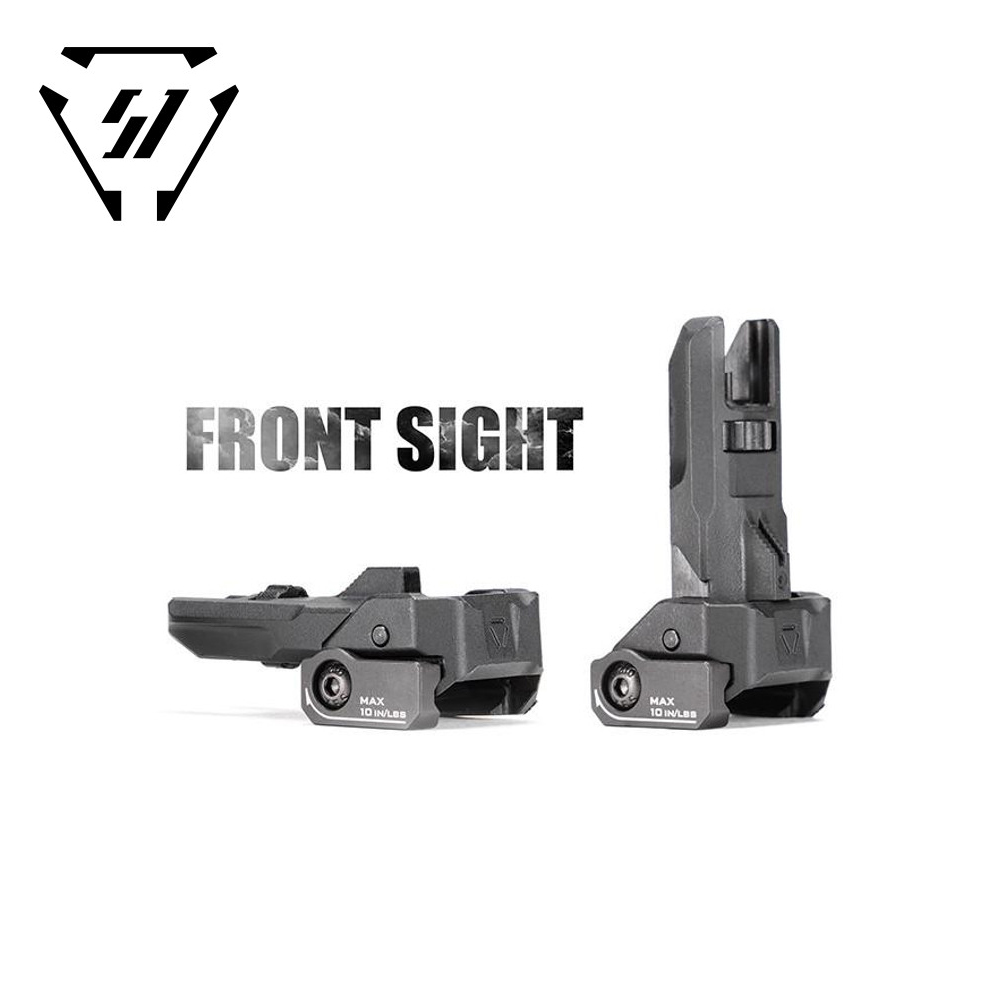 ศูนย์หน้า-หลัง พับได้ ทรง Strike Polymer Backup Sights