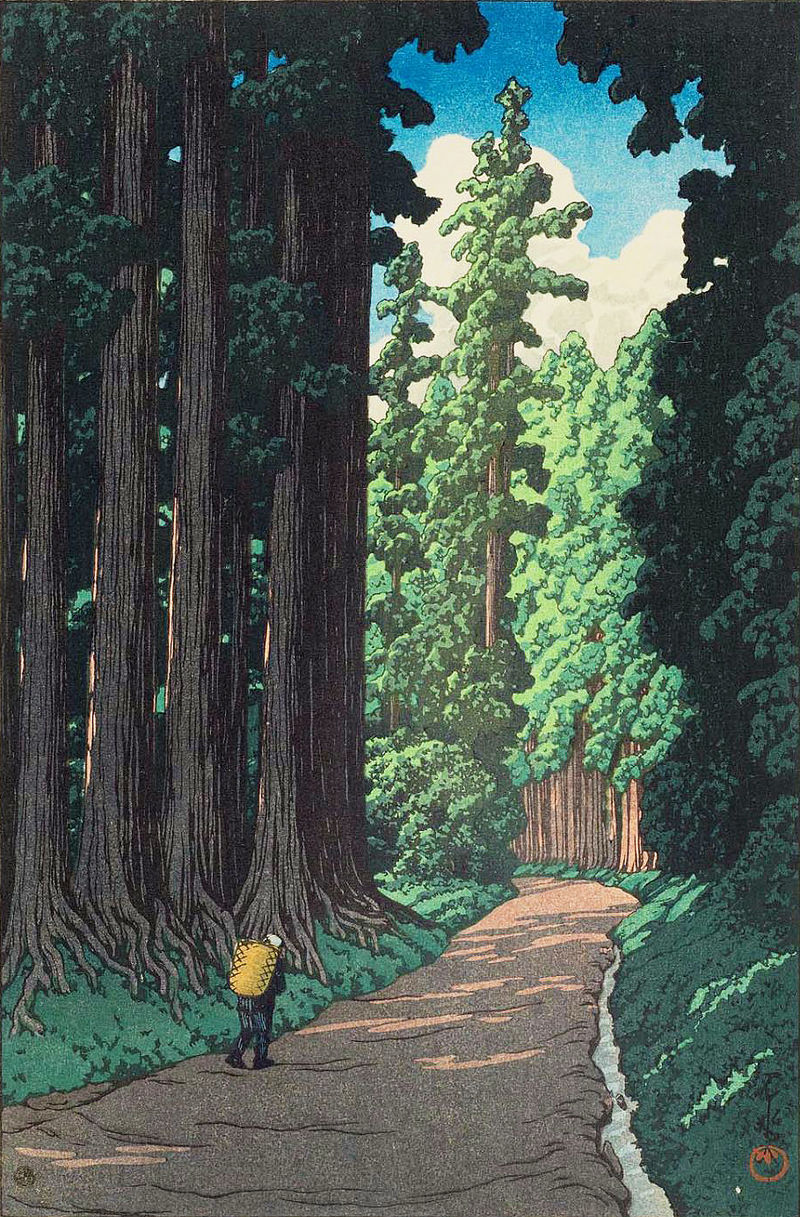 สมบัติแห่งชาติญี่ปุ่น "รวมภาพพิมพ์ของHasui Kawase"