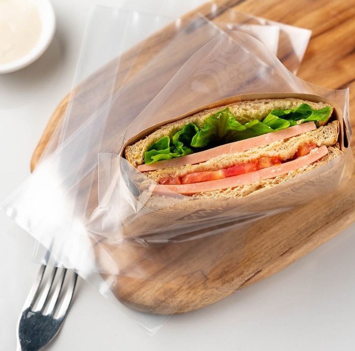 พลาสติกห่อแซนวิช (แพ็ค 100 ชิ้น)