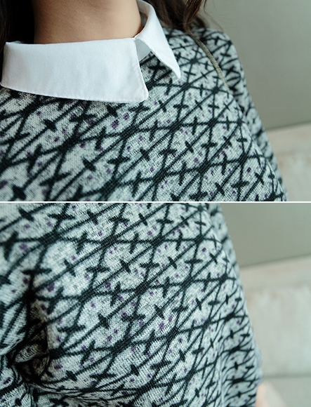 Pre Order - เสื้อกันหนาวแฟชั่นเกาหลี หลายแบบ ลายเสือดาว / ลายสก๊อต / ลายตัวอักษร / ลายธงชาติ