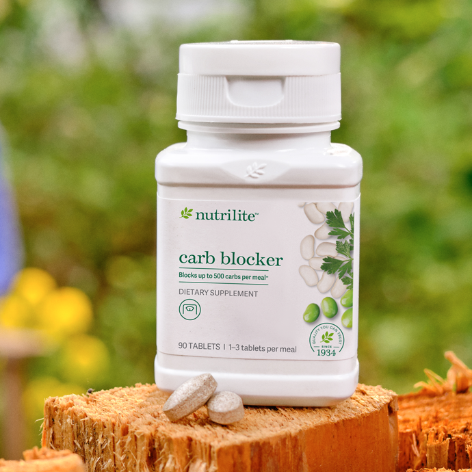 Nutrilite Carb Blocker ให้ทานได้อย่างที่ใจต้องการ ไม่ต้องกลัวอ้วน สำหรับผู้ที่ต้องการลดน้ำหนัก อย่างปลอดภัย ไม่โยโย้ Amway USA