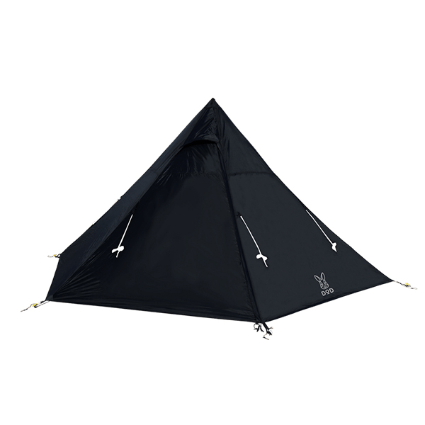 DOD one pole tent T5-47-BK Size M เต็นท์กระโจม ดีโอดี เต็นท์เสาเดียว ขนาดกลาง M สีดำ นอนได้ 5คน จากประเทศญี่ปุ่น