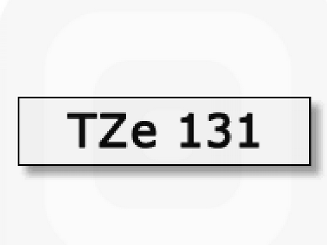 เทปพิมพ์อักษร TZE-131