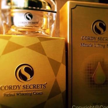 [1แถม1]CordySecret Perfect whitening cram ครีมถั่งเช่าสกัดผสมโปรตีนไหม (ซื้อ 1 แถม 1)