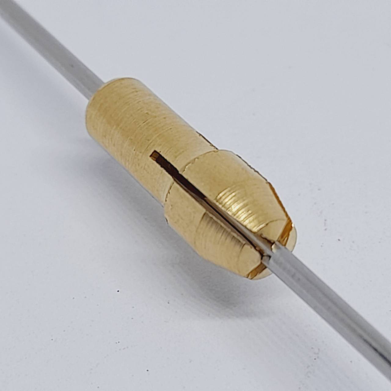 อะไหล่หัวจับก้านตีฟองนม ขนาด 1.5 มม.หนา 5 มม.สูง 18 มม. ทองเหลือ เสียบก้านตีฟองนม รหัส 2407