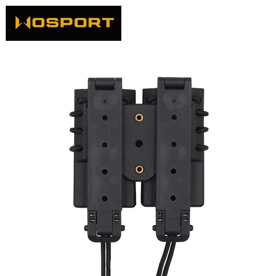 ซองแม็กกาซีนคู่ 9 mm. (Wosport)
