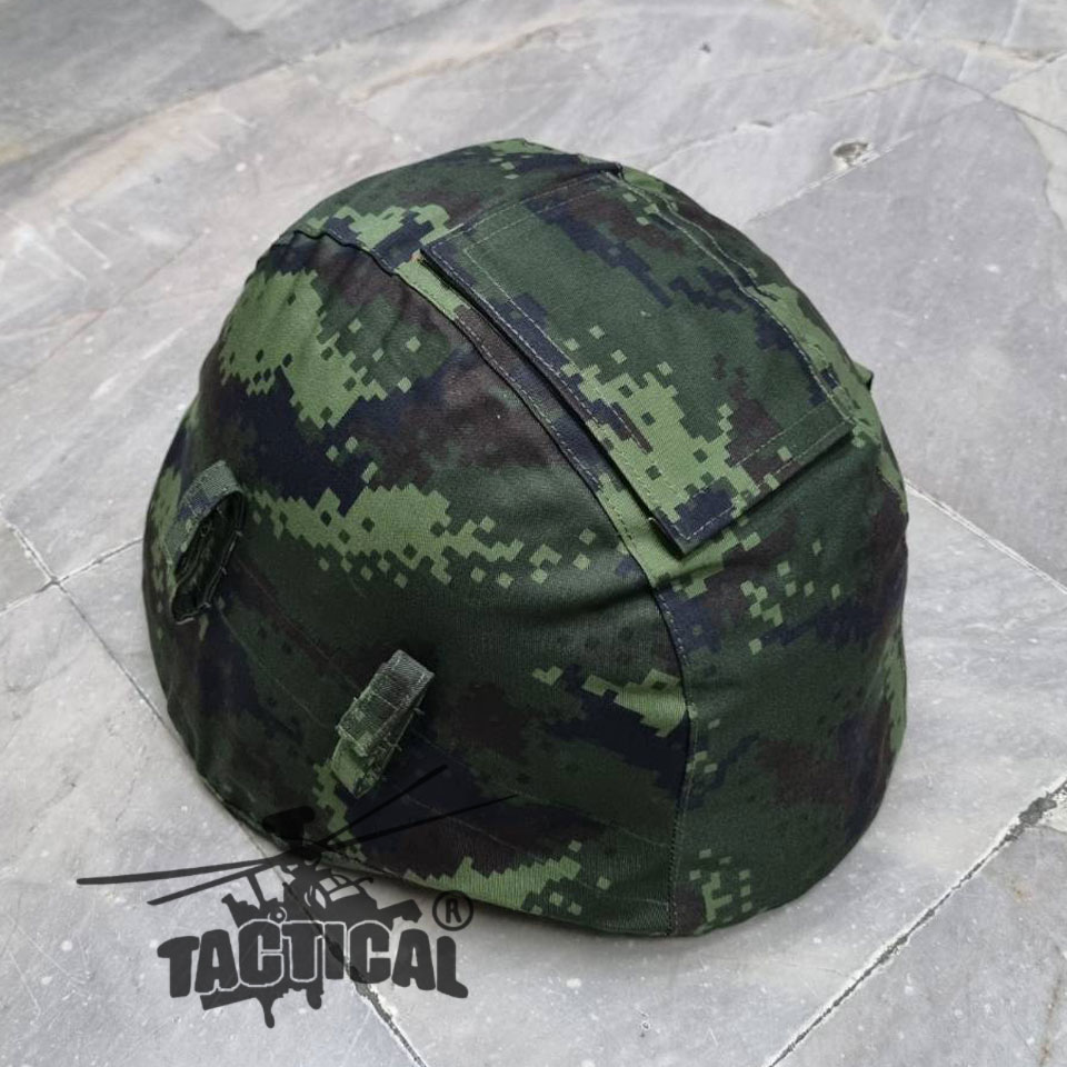 ผ้าคลุมหมวกคอบร้า มีสายรัดแว่น ช่องใส่แผนที่