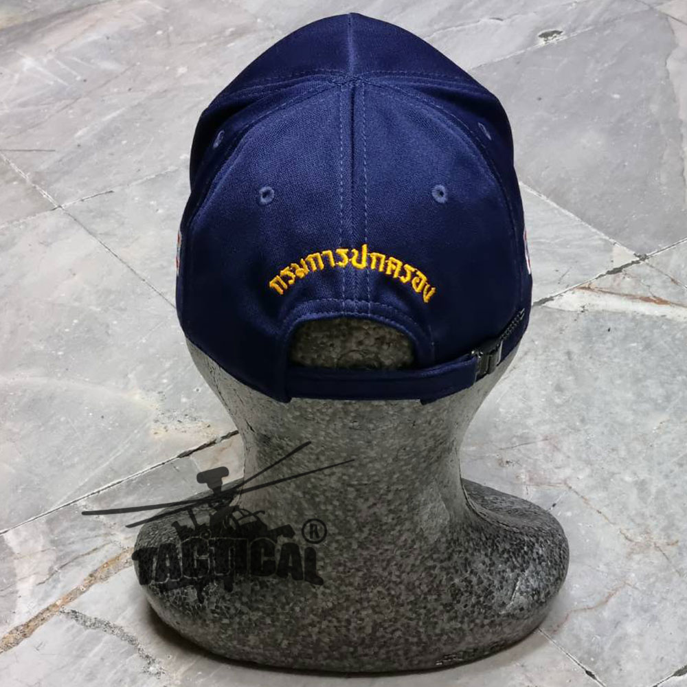 หมวกแก๊ป สิงห์ กรมการปกครอง DOPA ซิปหลัง