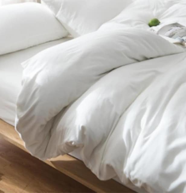 ชุดผ้าปูที่นอนโรงแรม (ขาวเรียบ) Cotton100% 210Tc.