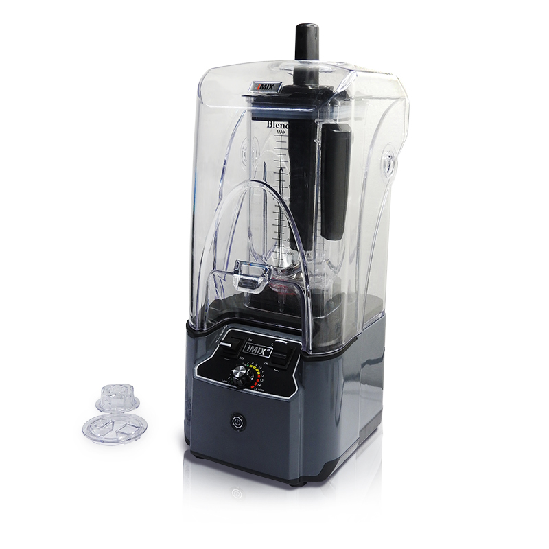 เครื่องปั่นน้ำผลไม้ ปั่นสมูทตี้ ไอมิกซ์ imix รุ่นฝาครอบลดเสียงดัง 2200W. 1602-127